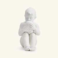 lladro welcome home children sculpture small white