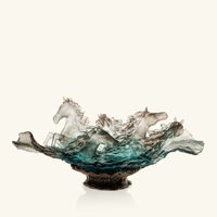 daum cavalcade centerpiece grey limited edition