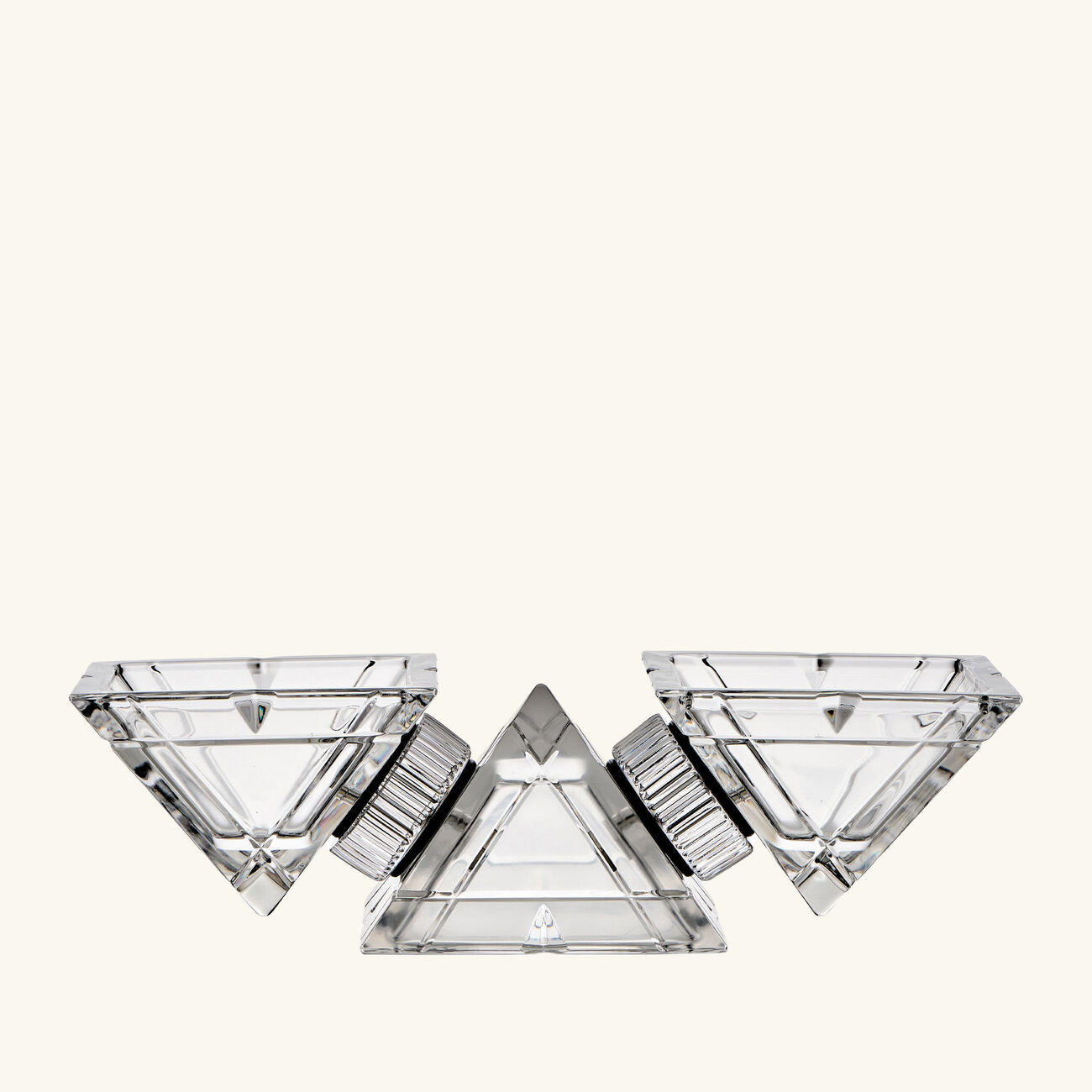 mario cioni c crystal pyramidion centerpiece clear