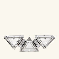 mario cioni c crystal pyramidion centerpiece clear