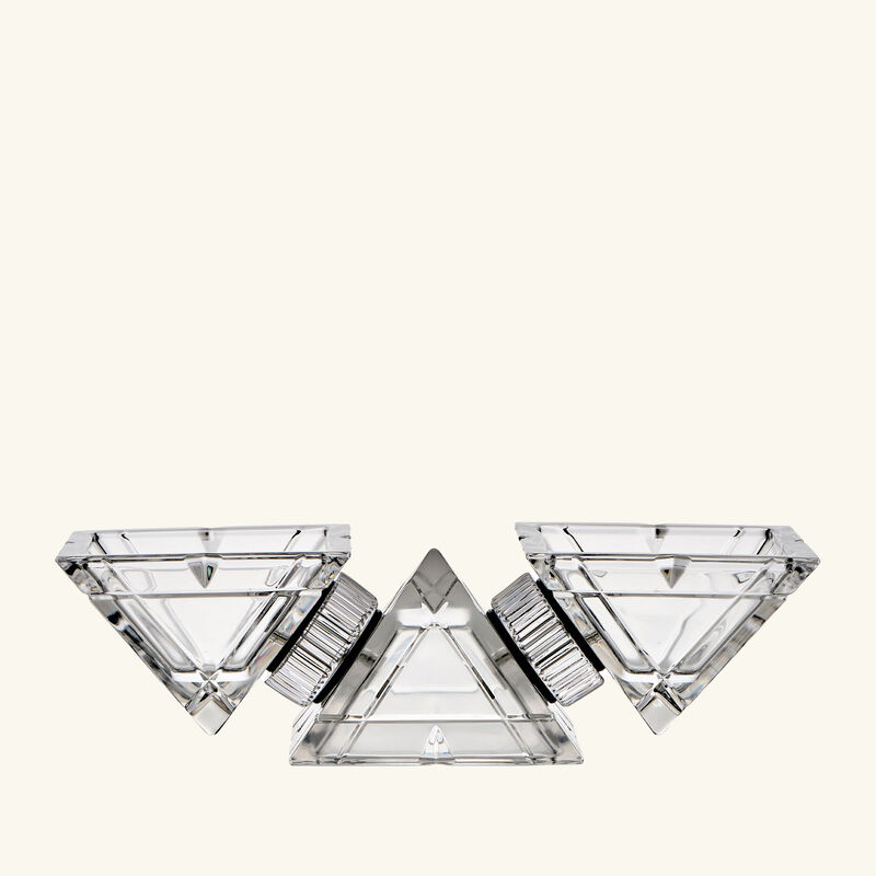 mario cioni c crystal pyramidion centerpiece clear