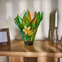 Tressage Vase Medium Green daum tressage vase medium green