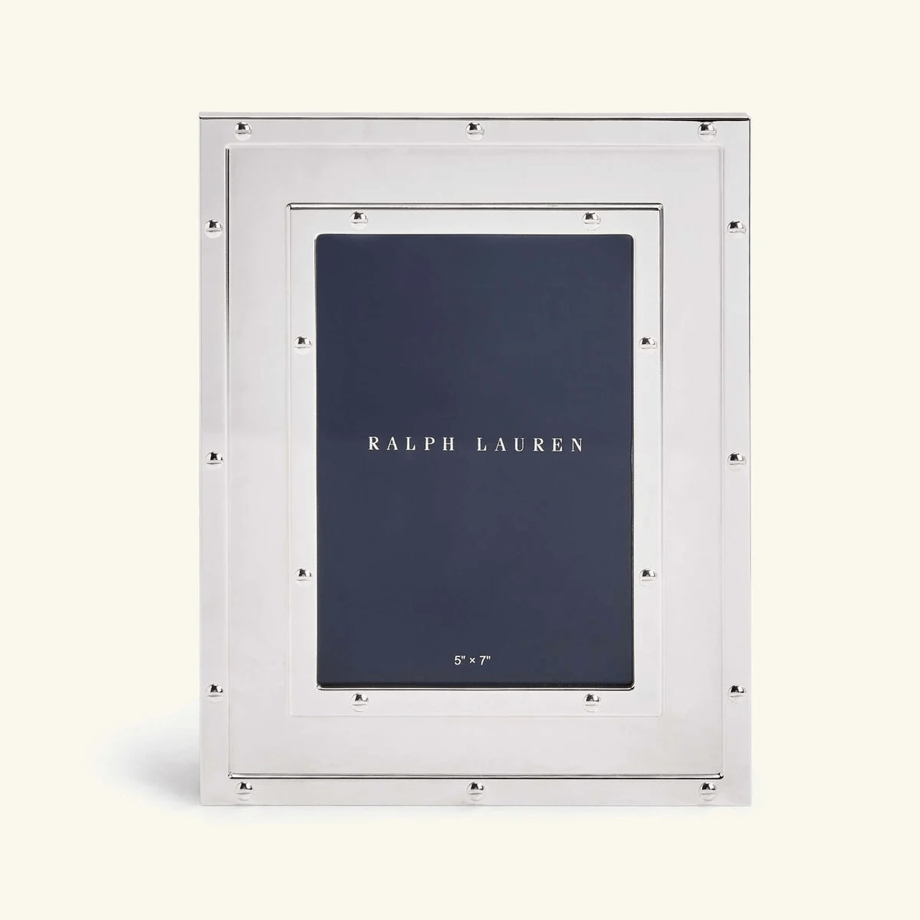 ralph lauren home bleecker picture frame silver 12x17cm