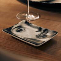 fornasetti tema e variazioni no 137 ashtray rectangular grey