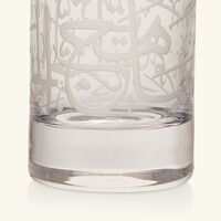 dimlaj thuluth tall tumbler clear set of 6