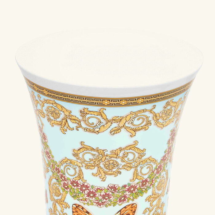le jardin de versace vase medium blue