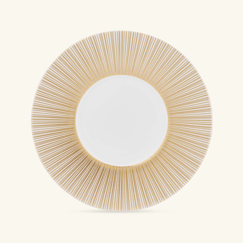 bernardaud sol tea cup saucer gold