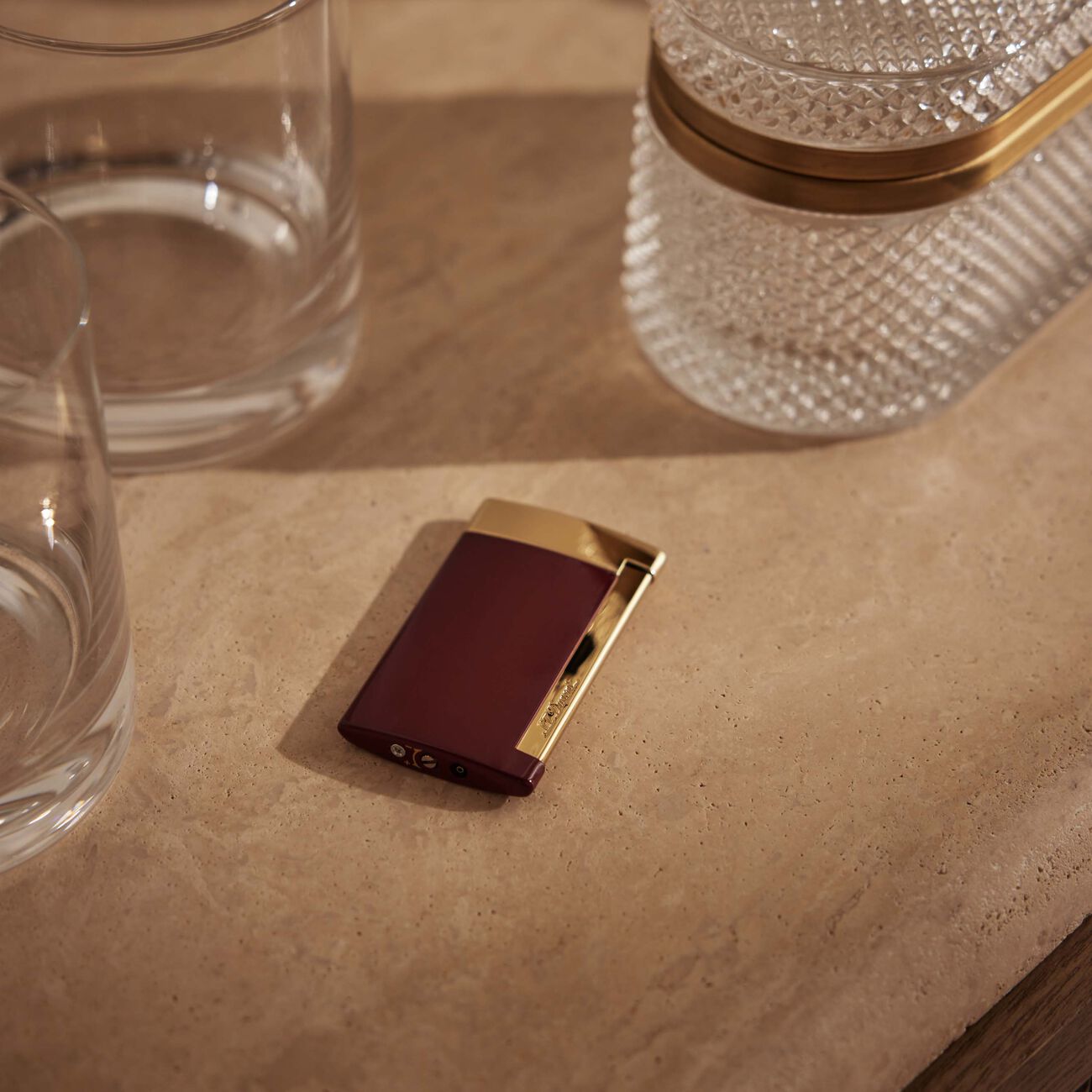 st dupont slim 7 lighter red