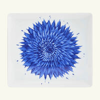 In Bloom Tray Blue bernardaud in bloom tray blue