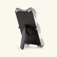 l objet ripple frame 13x 18 cm platinum