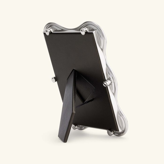 l objet ripple frame 13x 18 cm platinum