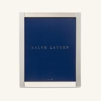 ralph lauren home luke picture frame silver 20x25cm