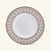 haviland tiara soup plate silver 23cm