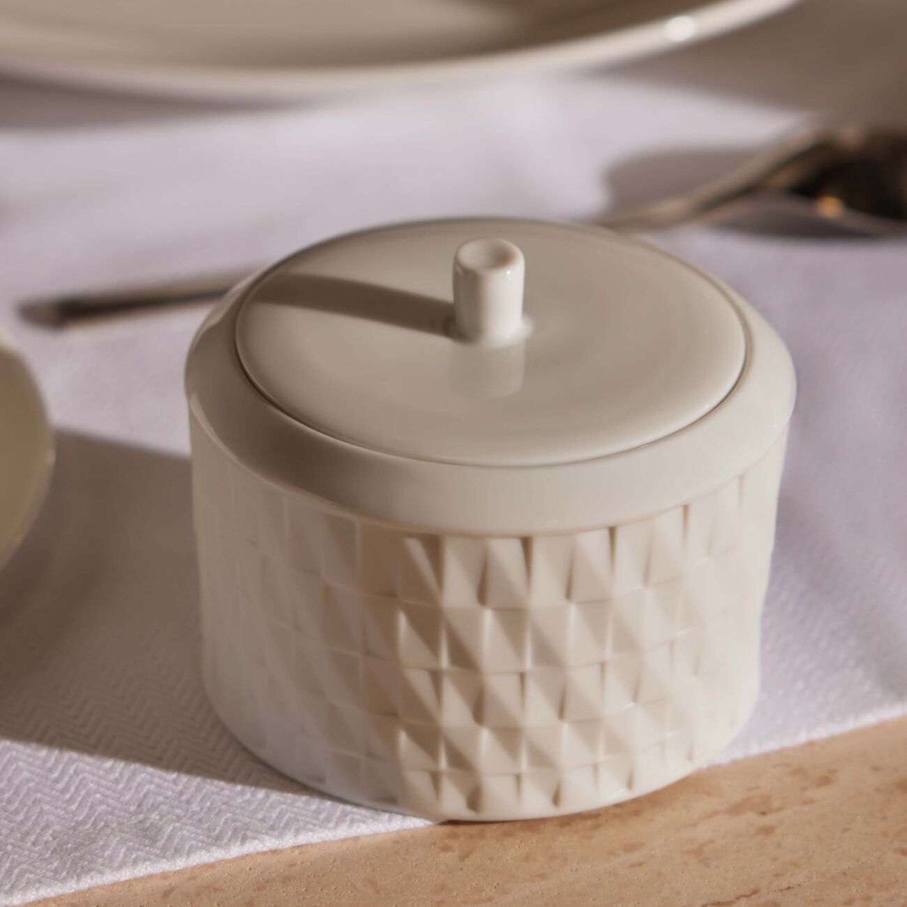 Twist Sugar Bowl bernardaud twist sugar bowl