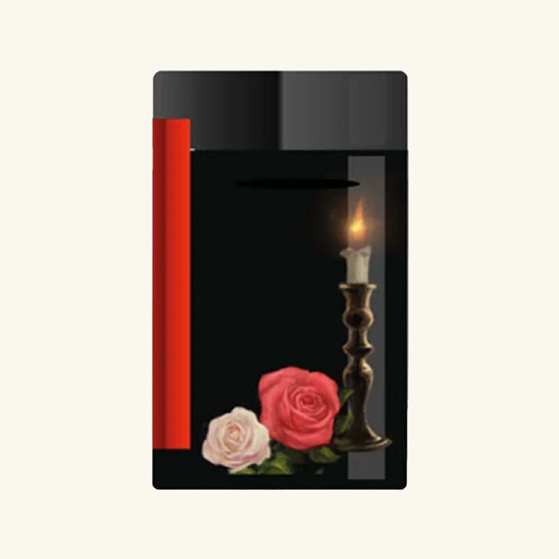 Minijet Memento Mori Lighter Black st dupont minijet memento mori lighter black