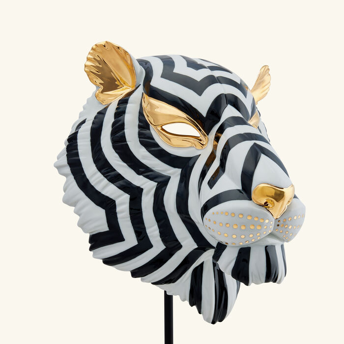 lladro tiger mask