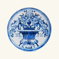 dolce gabbana casa blu mediterraneo placemat and napkin set blue