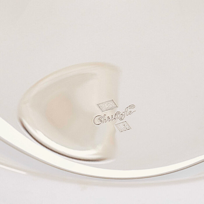 christofle vertigo serving bowl silver 8cm