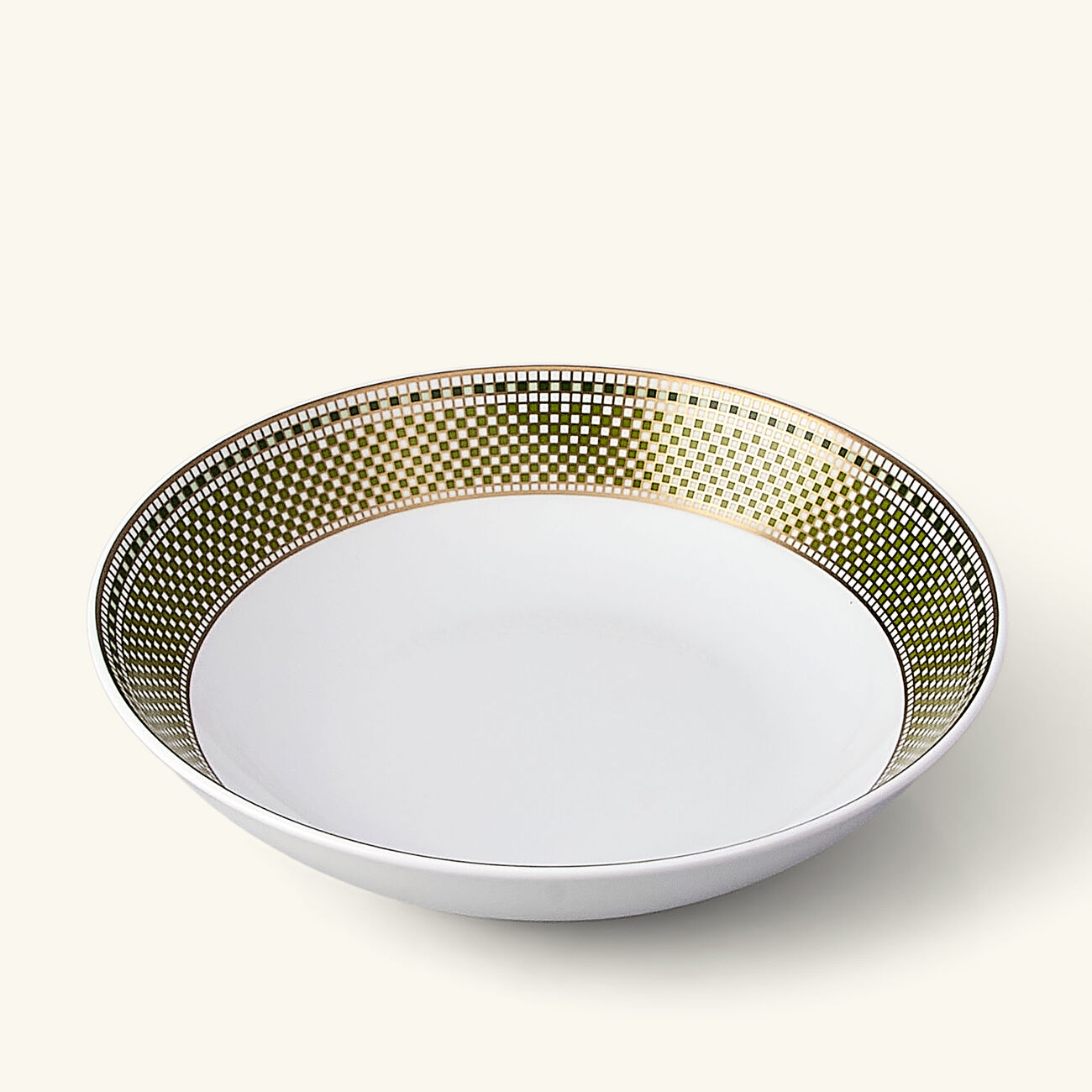 Augusta Soup Bowl Round Green 19cm bernardaud augusta soup bowl round green 19cm