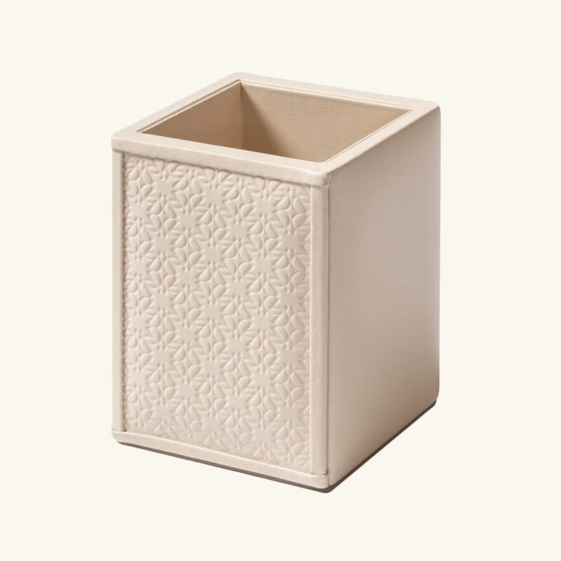 giobagnara elie saab monogram pen holder torrone beige