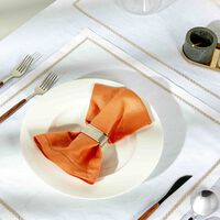catherine denoual feliz napkin orange