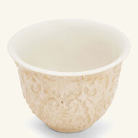 villari amour caramel arabic coffee cup white