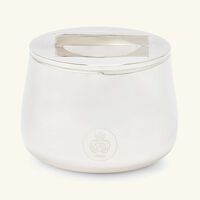 christofle silver time sugar bowl silver plated