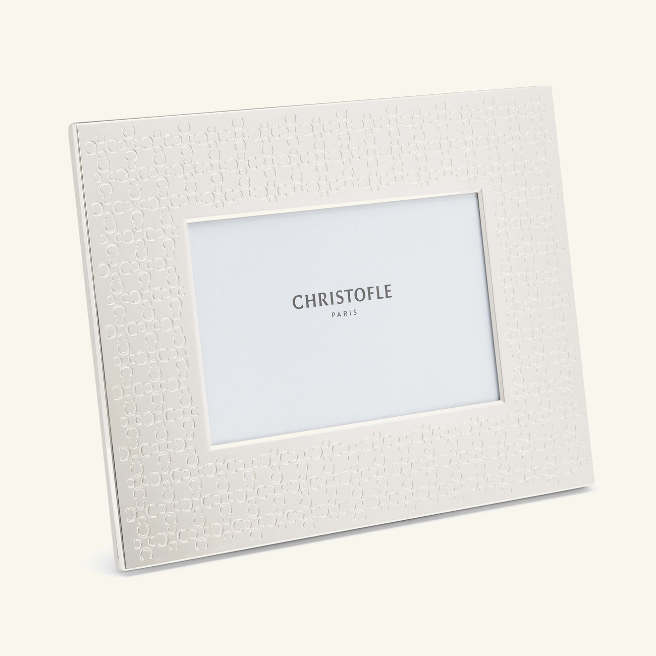 christofle iconik picture frame silver plated 13x18cm