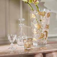 Merles et Raisins Vase Medium Gold lalique merles et raisins vase medium gold