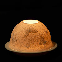 bernardaud butterflies in flight led lithophanie