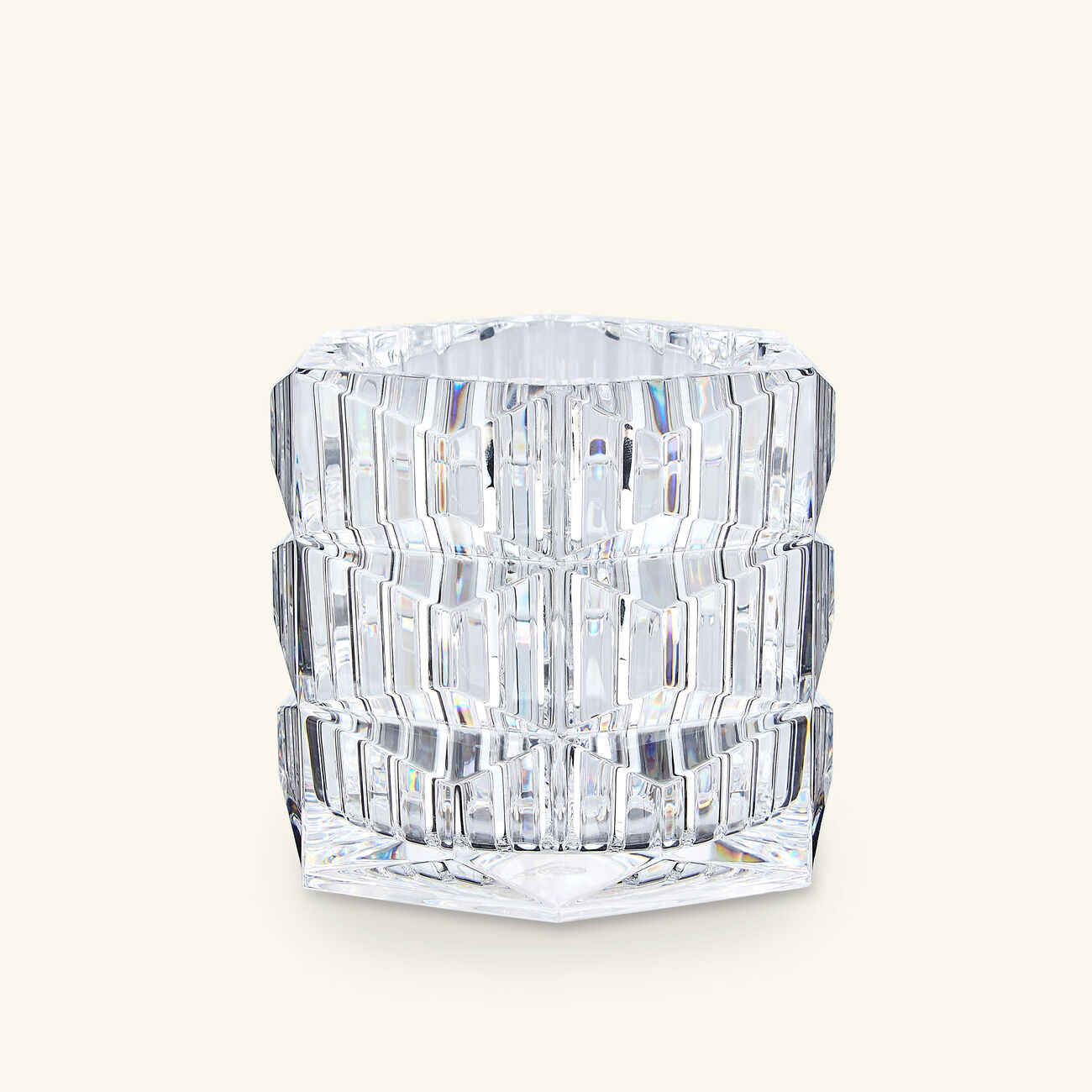 baccarat louxor votive candle holder medium clear