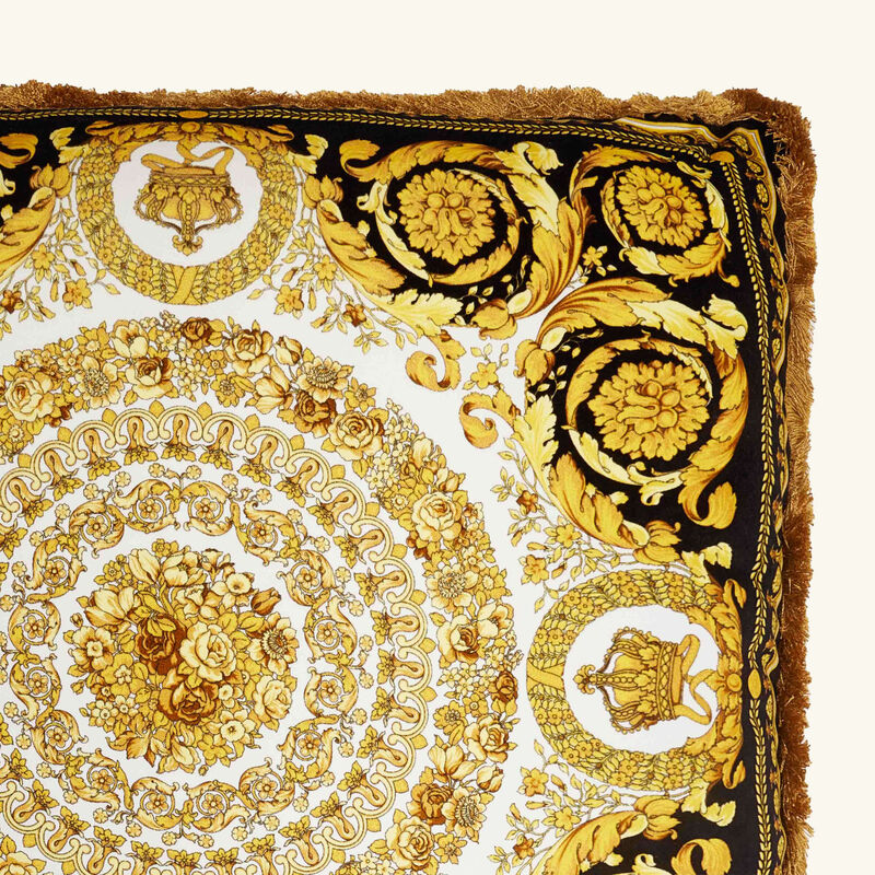 versace medusa amplified reversible pillow