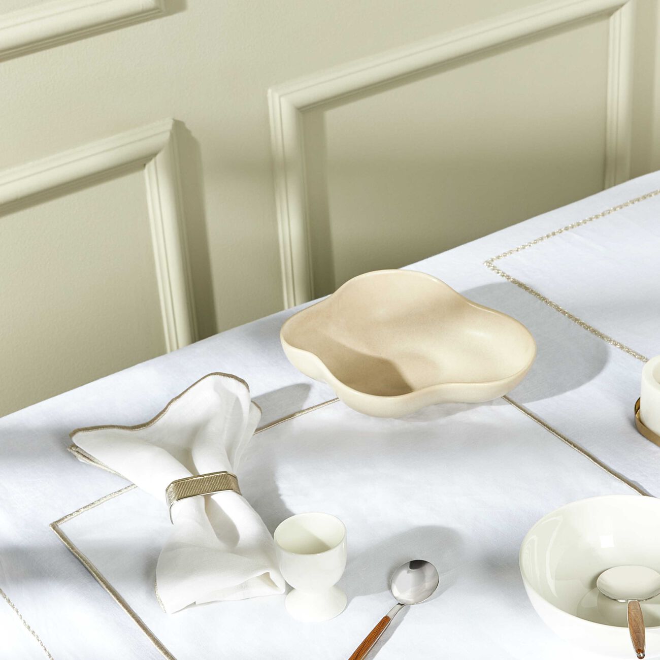 catherine denoual boho placemat gold
