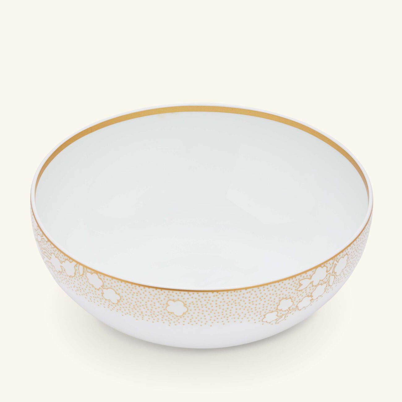 Reves Salad Bowl Gold bernardaud reves salad bowl gold