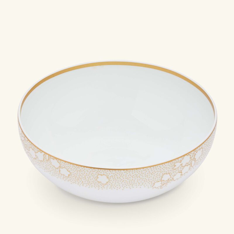 Reves Salad Bowl Gold bernardaud reves salad bowl gold