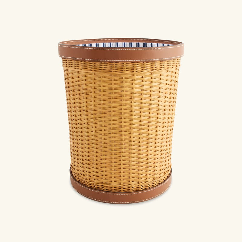 Bailey Waste Bin Brown ralph lauren home bailey waste bin brown