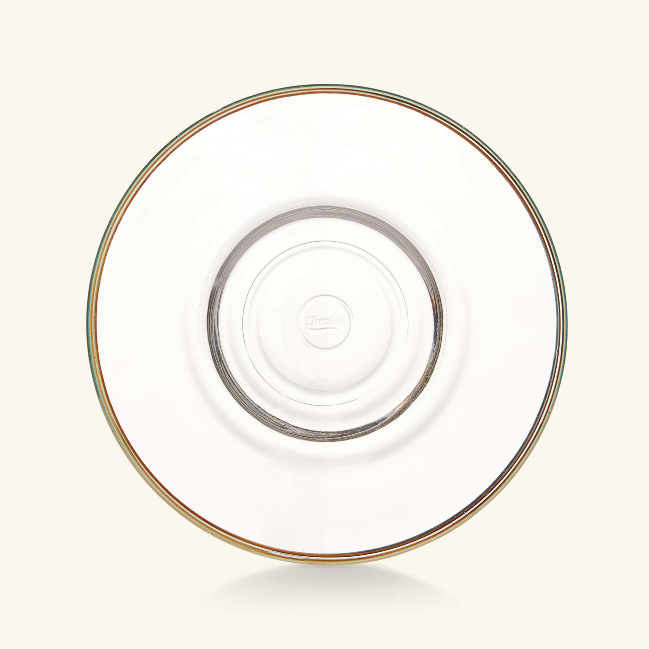 دملاج طقم نغم المؤلف من 6 فناجين للشاي مع صحونها باللون الوردي