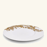 haviland stanislas dinner plate round gold 29cm