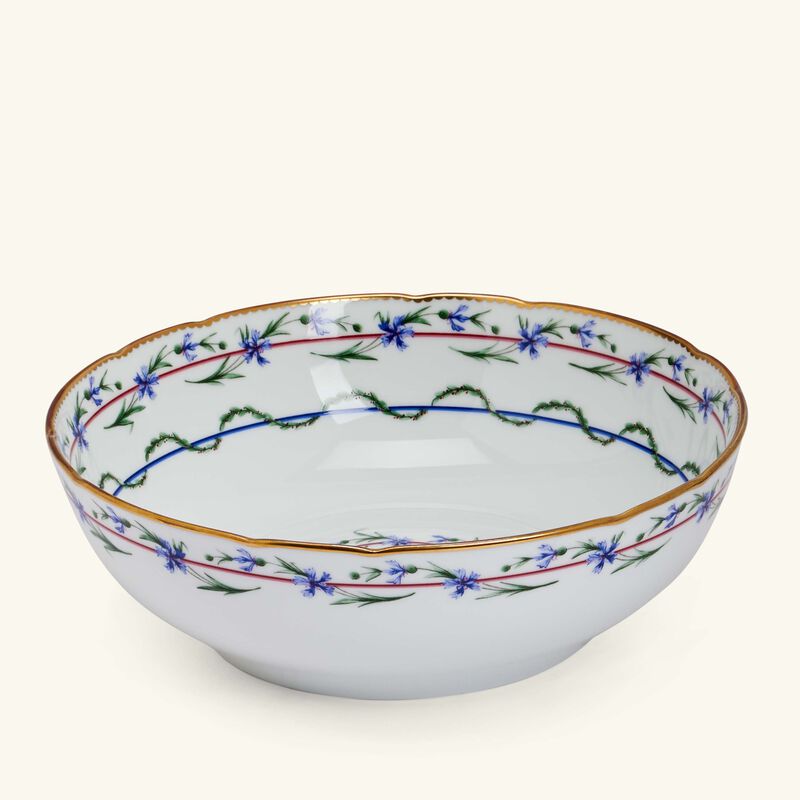 bernardaud le gobelet du roy serving bowl white 23cm