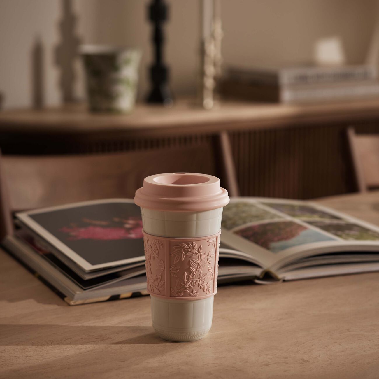 Louvre Travel Cup Pink bernardaud louvre travel cup pink