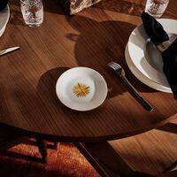 marie daage all e de cypr s bread plate round gold 15cm