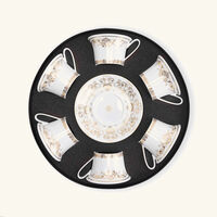 versace medusa gala tea cup saucer white set of 6