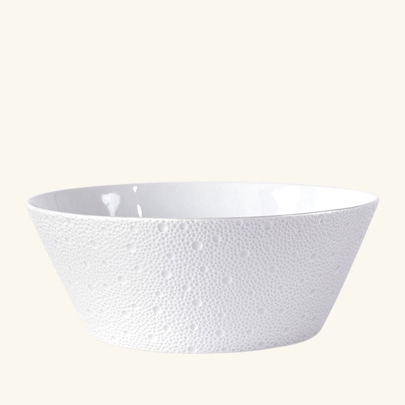 Écume Perle Medium Salad Bowl 24 cm bernardaud cume perle medium salad bowl 24 cm