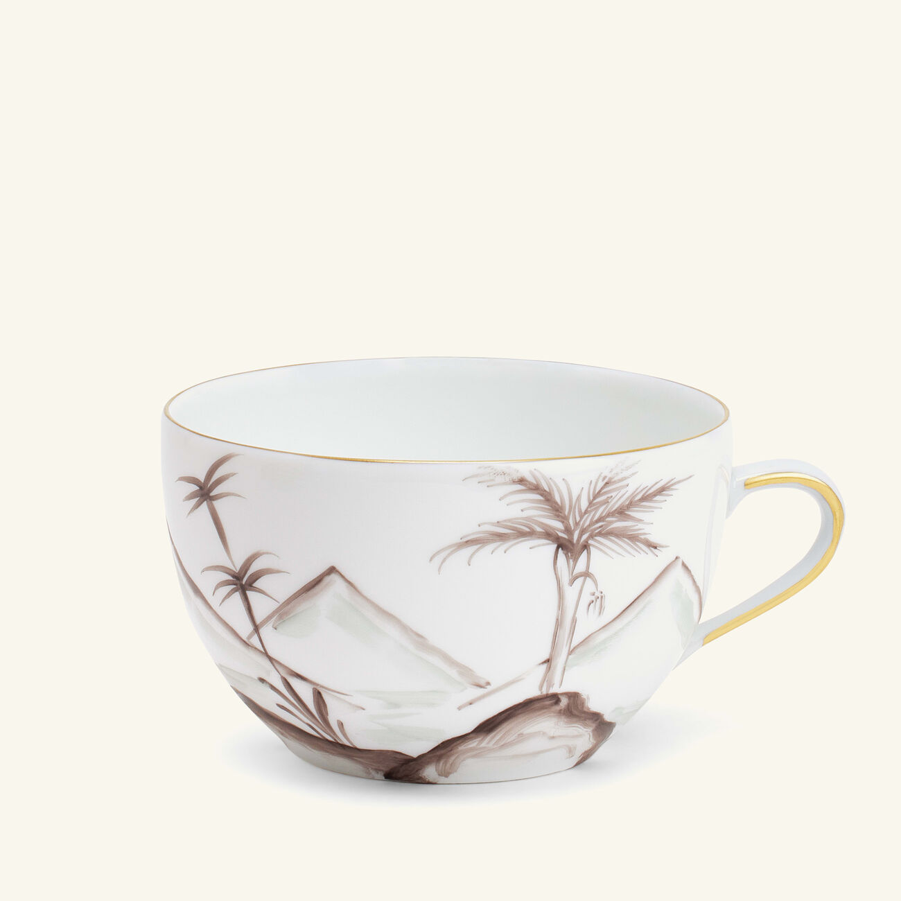 marie daage bamboo colonies coffee cup saucer pink