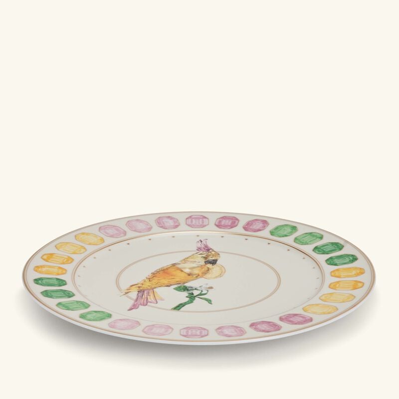 Idyllia Service Plate Round Cockatoo 33 cm rosenthal idyllia service plate round cockatoo 33 cm