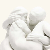 lladro together couple sculpture medium white