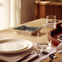 صينية الحلى والمجوهرات بيتينا بلو مستطيلة زرقاء برناردو صينية الحلى والمجوهرات بيتينا بلو مستطيلة زرقاء