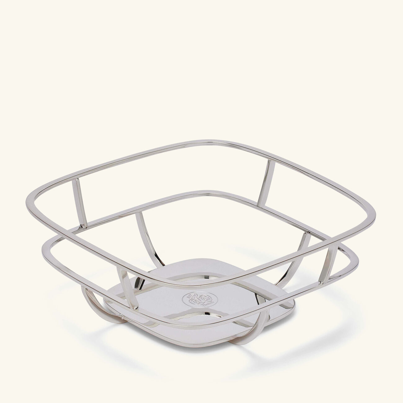 christofle silver time bread basket silver plated