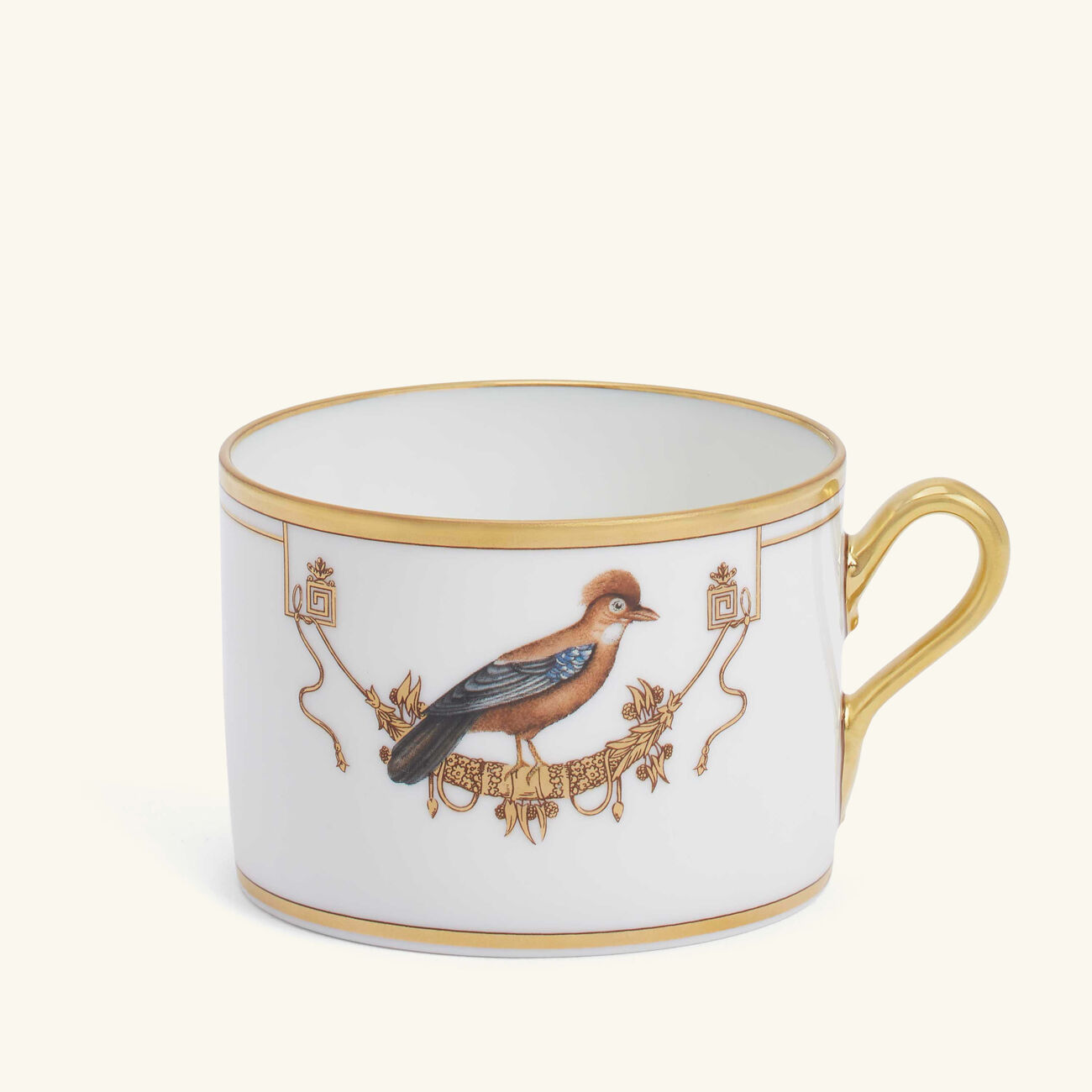 Volière Tea Cup Gold ginori 1735 voli re tea cup gold
