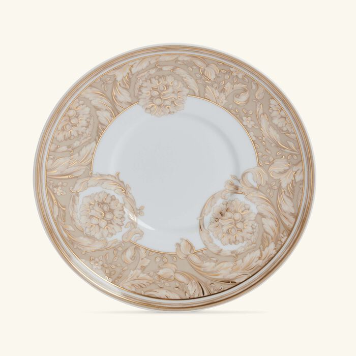 versace barocco beige coffee cup saucer